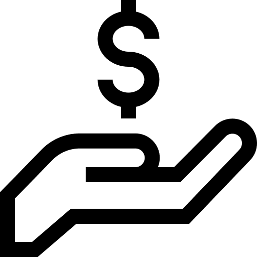 Dollar symbol payment method commerce and shopping icon