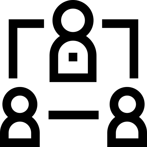 Hierarchical structure hierarchical structure business and finance diagram icon