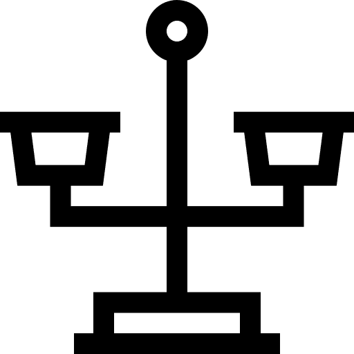 Balance level legal miscellaneous icon