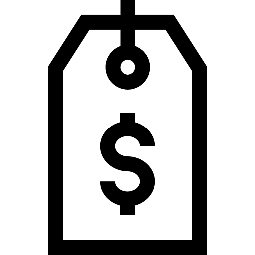 Price tag price tag dollar commerce and shopping icon