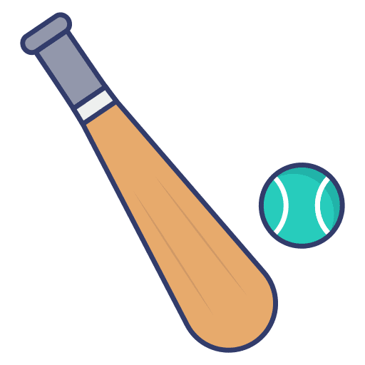 Baseball bat bat baseball baseball bat icon