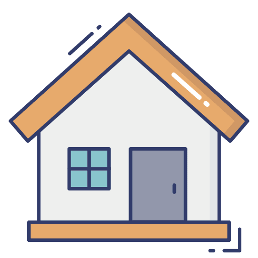 House real estate baby house home icon