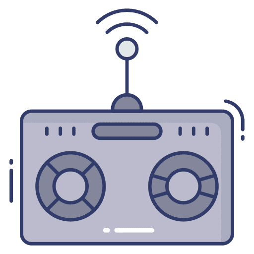 Remote control game technology remote control icon
