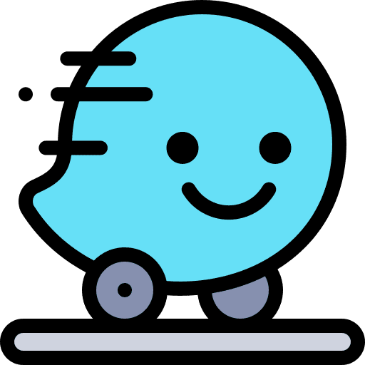 Waze logo social media ios14 icon