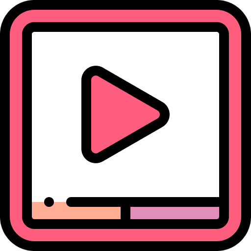 Youtube ios video player social media icon