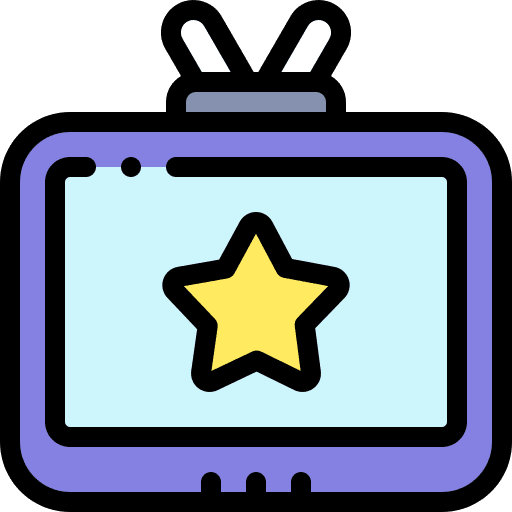 Tv app technology tv app interface icon