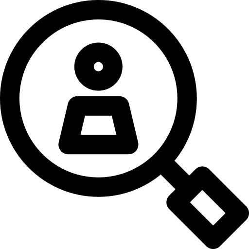 Job search missing recruitment employee icon