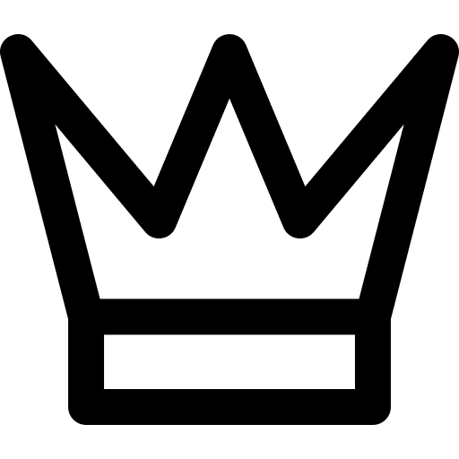 Crown royalty king queen icon Crown royalty king queen icon