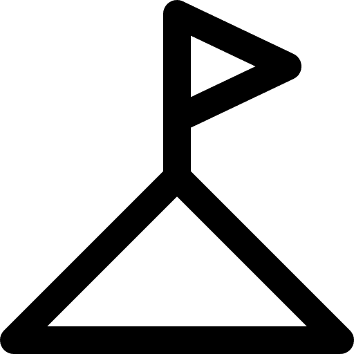 Goal achievement flag goal icon Goal achievement flag goal icon