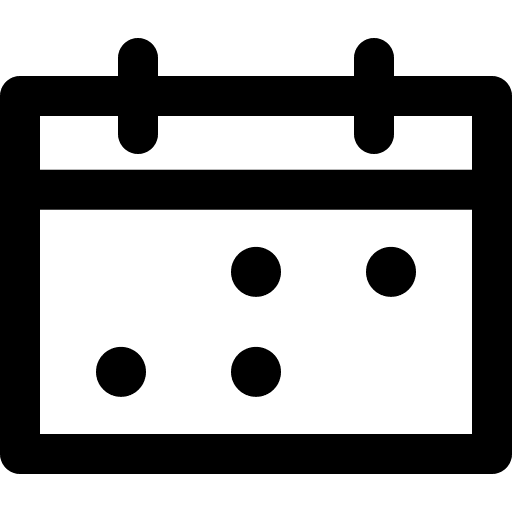 Calendar organization administration calendar icon Calendar organization administration calendar icon