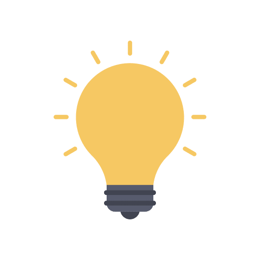 Light bulb electricity illumination light icon