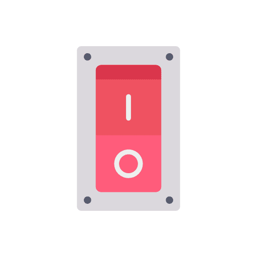 Switch switch electronics power icon