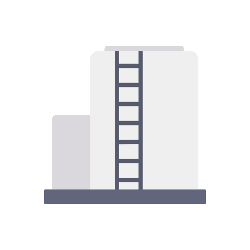Tank industry tank bulk icon