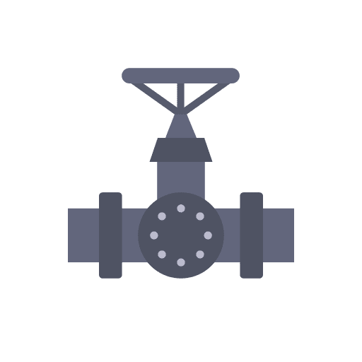 Valve valve pipe petrol icon