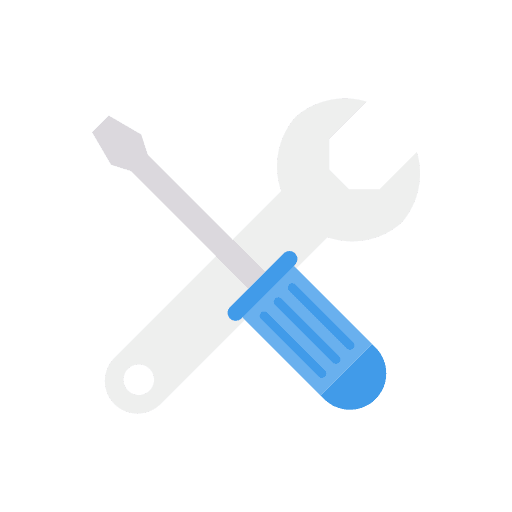Wrench work screwdriver utility icon