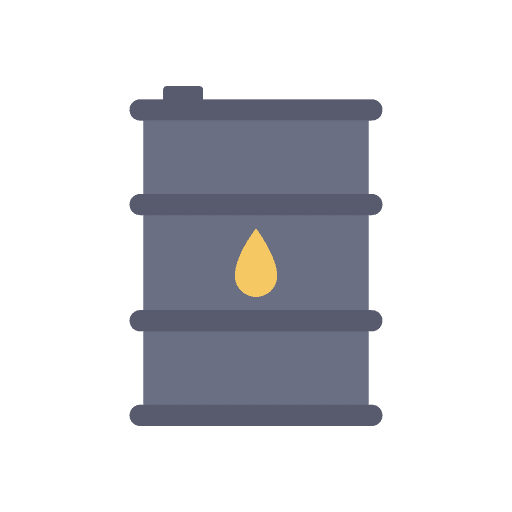 Barrel container fuel industry icon