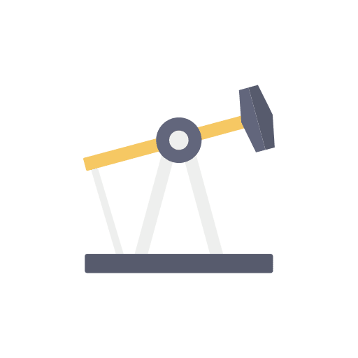 Derrick lift derrick industry icon