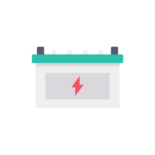 Battery supply power battery icon