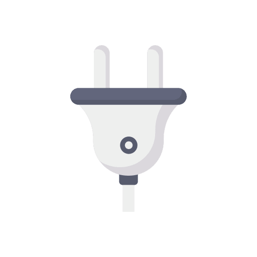 Plug power charging plug icon