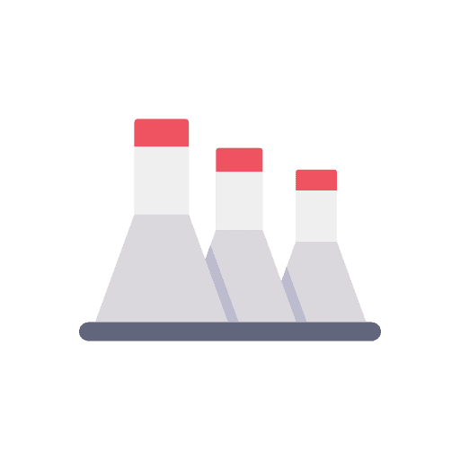 Chimney power plant industry chimney icon