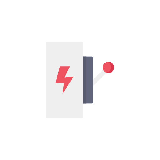 Switch electricity control switch icon