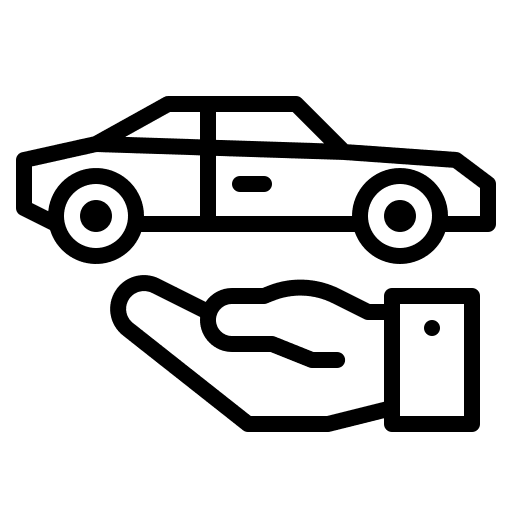 Car rental rent a car transportation car rental icon