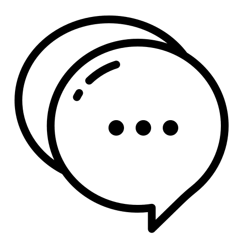 Chat chat conversation talk icon