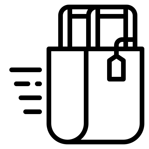 Shopping bag shopper shopping bag supermarket icon