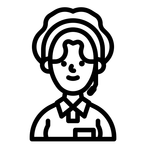 Support it support representative help desk icon