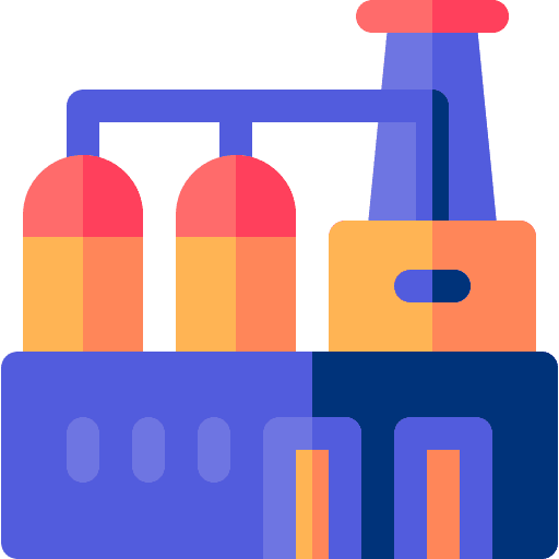 Factory tower factory petroleum icon