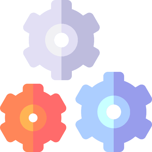 Gears construction and tools gears automation icon Gears construction and tools gears automation icon