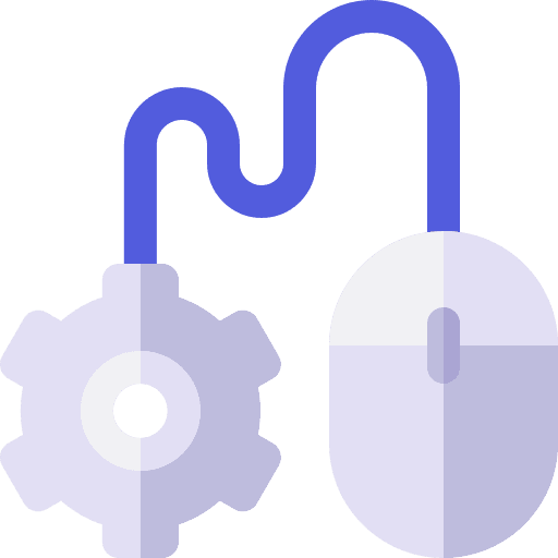 Mouse computer technical support options icon Mouse computer technical support options icon