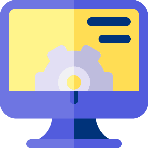 Settings setup it systems gear icon