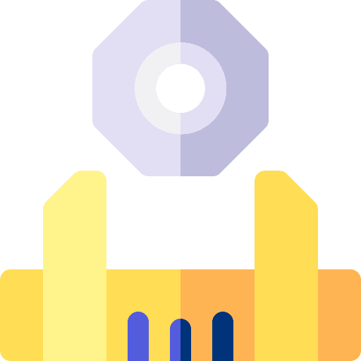 Caliper tool industry mechanic icon Caliper tool industry mechanic icon