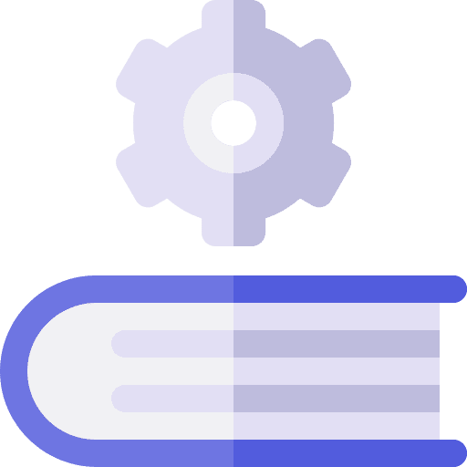 Manual book reference guide book communications icon Manual book reference guide book communications icon
