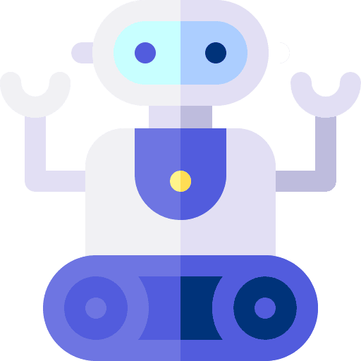 Robot engineering machine robot icon Robot engineering machine robot icon