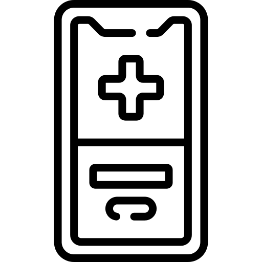 Health check healthcare and medical medical app health check icon