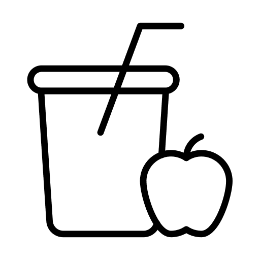 Juice eat food and restaurant drink icon