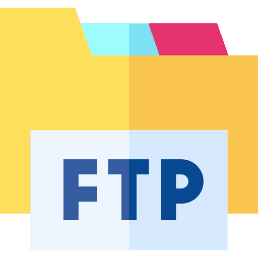 Folder ftp protocol file transfer icon