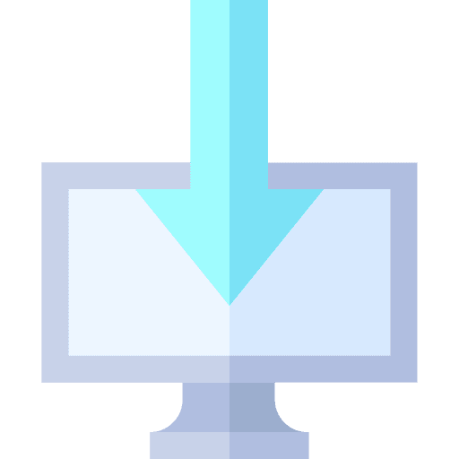 Download storage data user interface icon Download storage data user interface icon