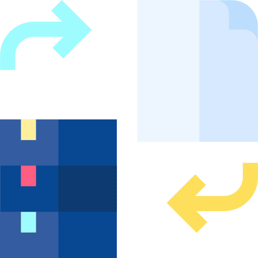 Transfer sheet transfer circular arrow icon Transfer sheet transfer circular arrow icon