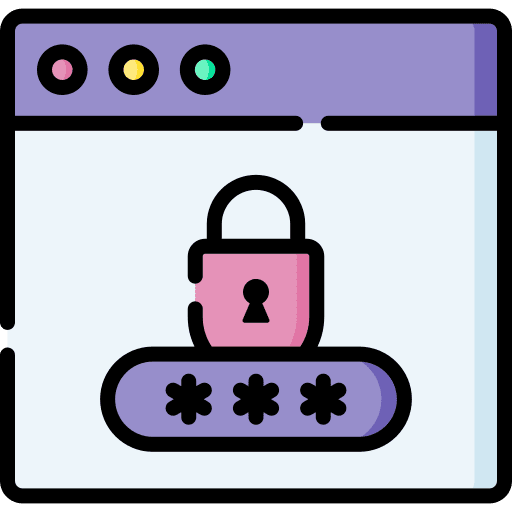 Lock security password locked icon Lock security password locked icon