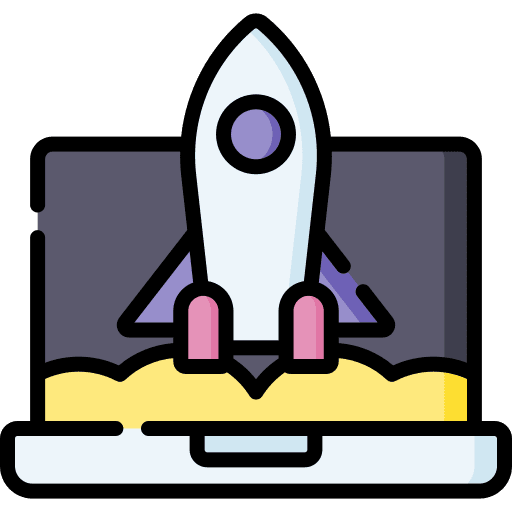 Startup rocket ship startup rocket icon Startup rocket ship startup rocket icon