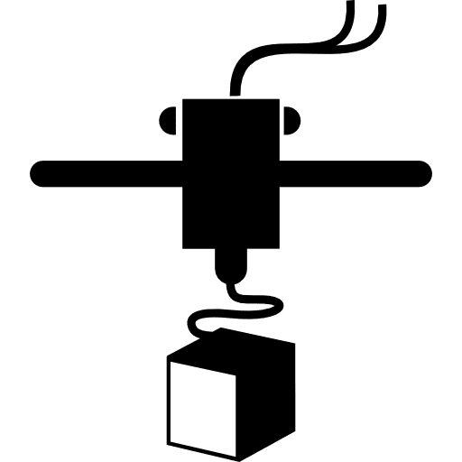 3d printer variant tools and utensils pointed icons tools icon