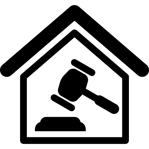 Domestic dispute house home buildings icon