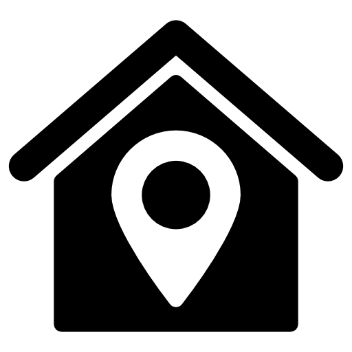 House location map locator map location house icon