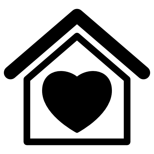 Dream house house love home icon