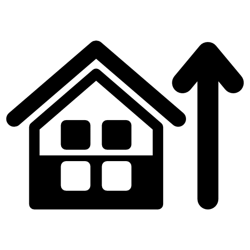 Houses renovation home real estate house icon