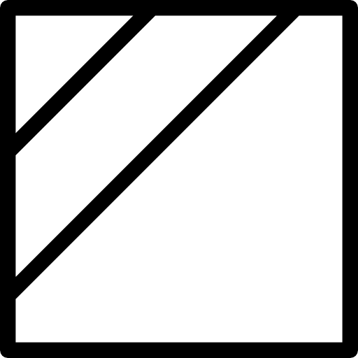 Dry clean square shade icon Dry clean square shade icon