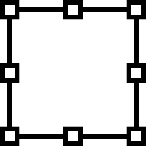 Bounding box design tool bounding box icon